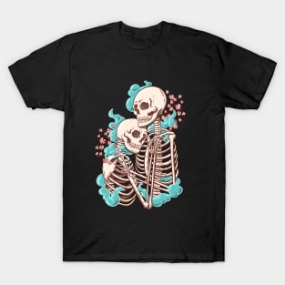 Skeletons Couple T-Shirt